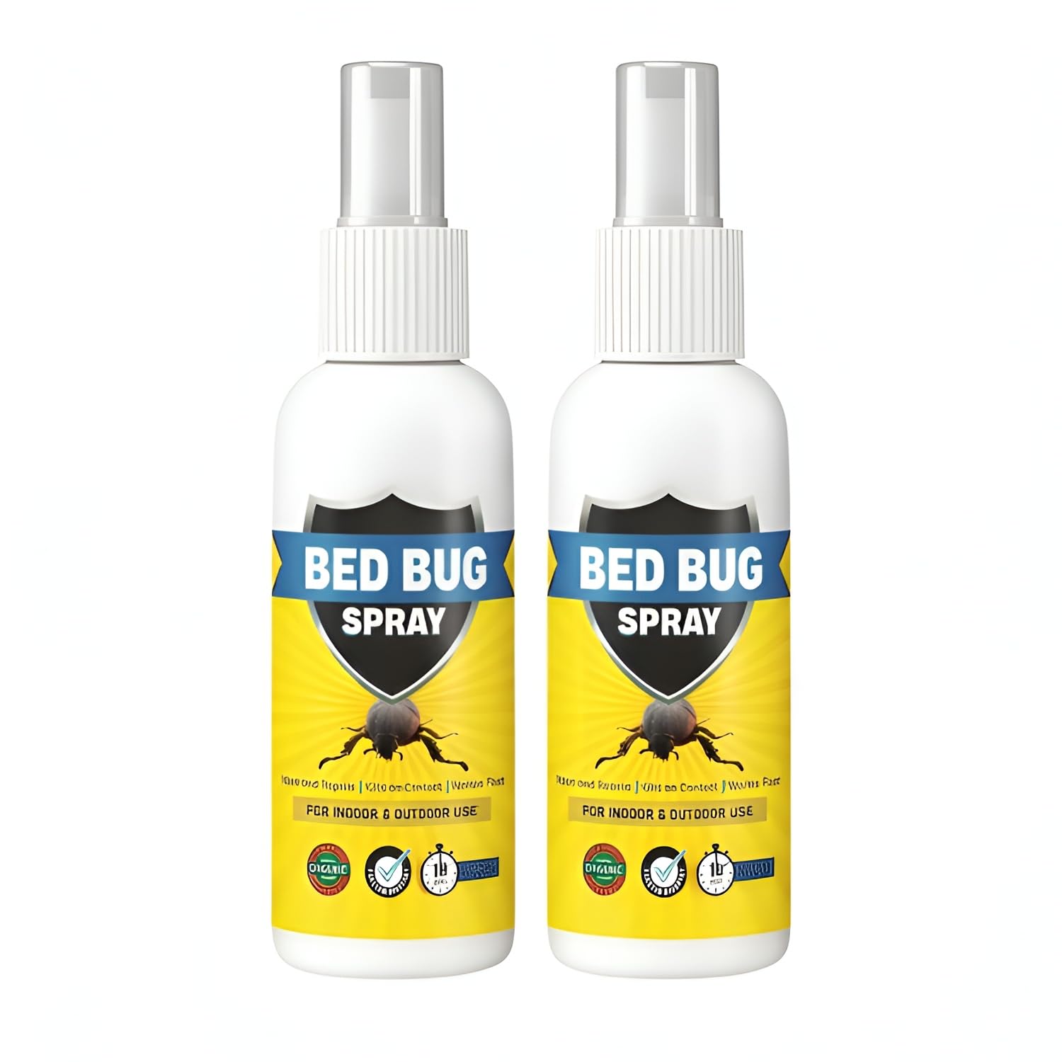 Bed Bug Killer Spray for Mattress | Non-Toxic Herbal Bed Bug Repellent | Safe for Kids & Pets | Indoor Use | Each 100ml, Pack of 2-image-13