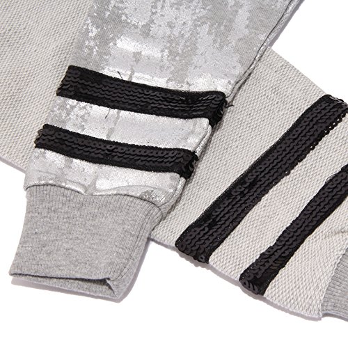 Tuta bimba cotone grigio Happiness 4126U pour fillette