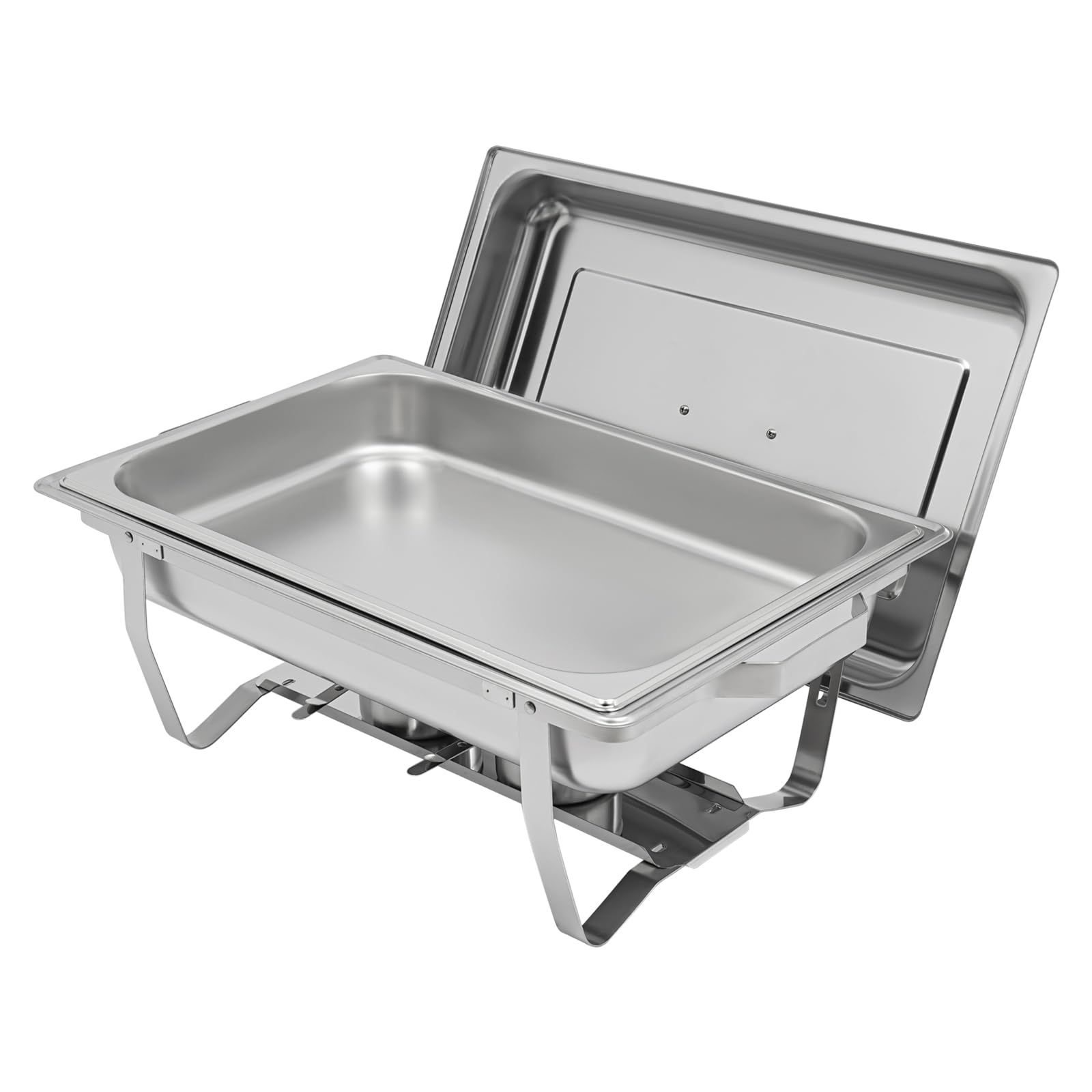 Chafing Dish Buffet Set Rettangolare Catering Chafer, Capacità 7L per feste ed eventi in ristoranti – Dispositivo di mantenimento del calore per buffet e celebrazioni