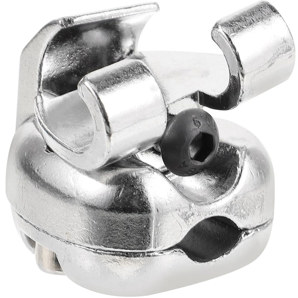 Soporte para tambor con brazo para platillos de metal, accesorio para tubo, abrazadera de barra de instrumentos, fácil de instalar