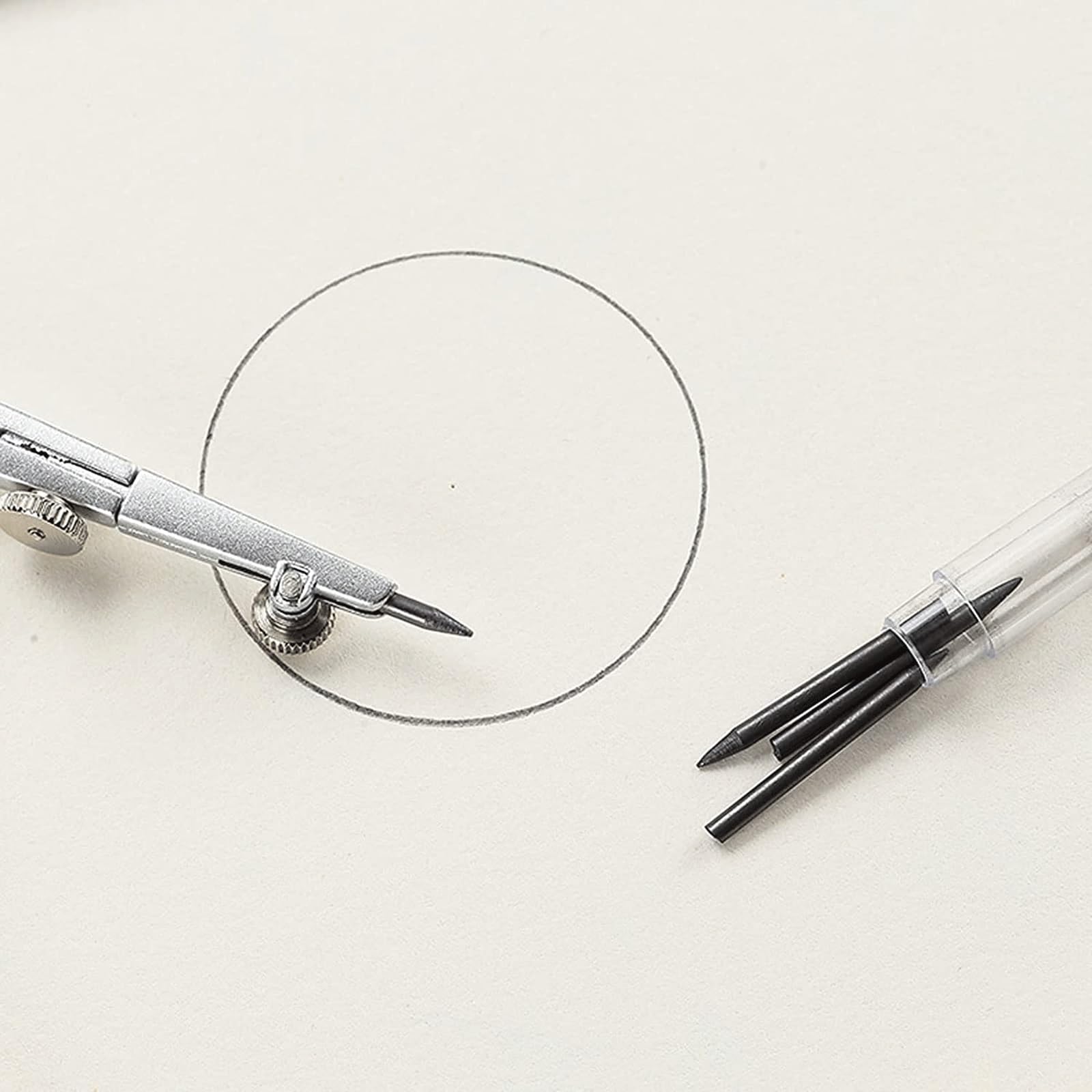 Set di geometrie Set di bussole Bussole Matematiche for Disegno di Geometria Disegno matematico Materiale Scolastico for la casa Bussole e goniometro in Metallo da 2 Pezzi
