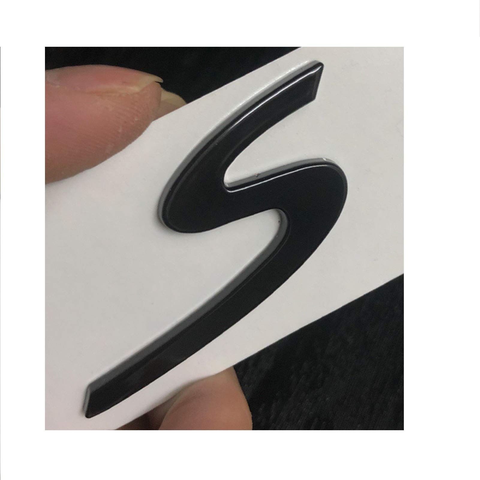Autocollant Logo ARRIÈRE Pour Porsche - Lettres Chromées Ou Rouge 82mm - 2