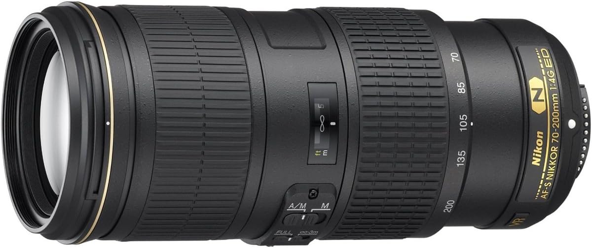Nikon 70-200mm f/4G ED VR Nikkor Zoom Lens