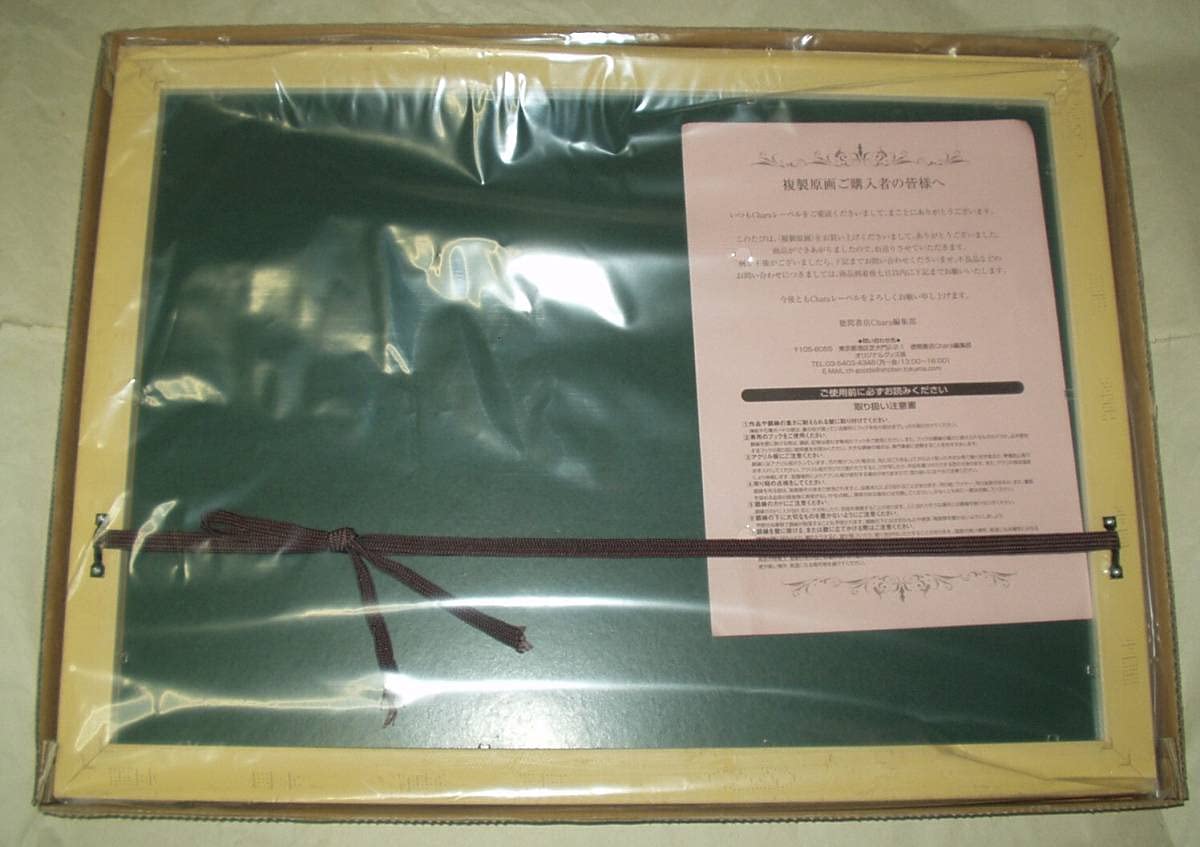 Amazon.co.jp: デミアン症候群 沖麻実也 直筆サイン入り 額装 複製原画