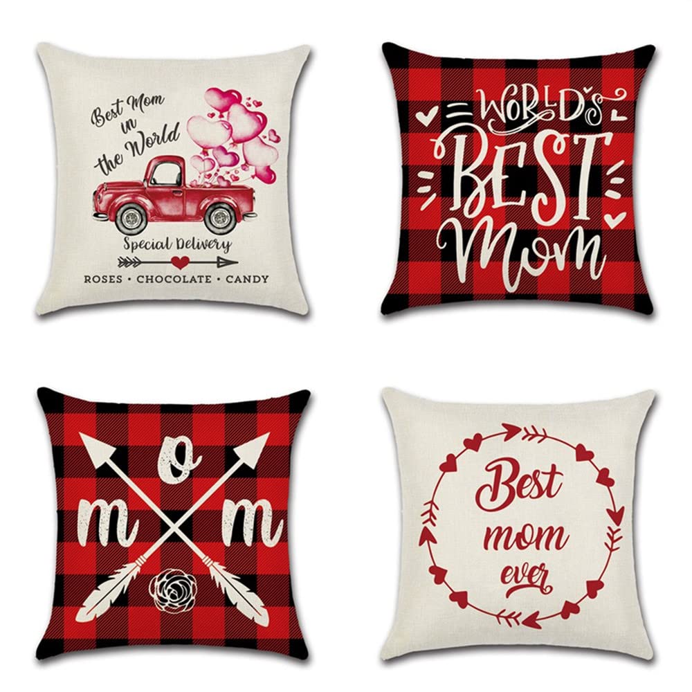 Housses de coussin en lin floral de qualité supérieure pour une déco raffinée