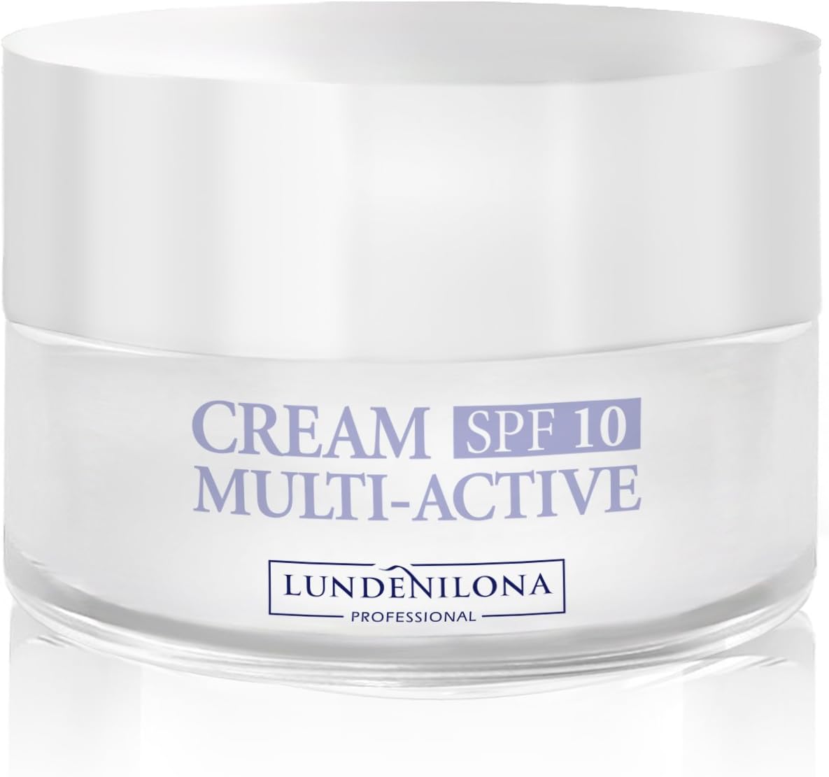 LUNDENILONA Face, Neck and Eyes Cream Multi-active 3 in 1: Hydration, Nourishment, Restoration SPF10 / 50ml