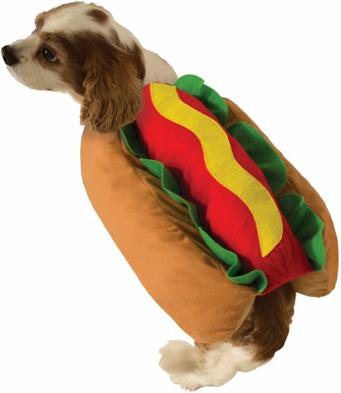Rubies Forum Hot Dog Doggie Pet Costume, Medium for Themed Parties and Halloween