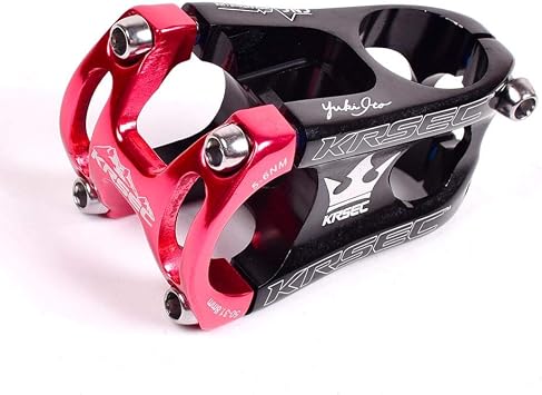 31.8mm Hollow Out Stem Bicycle 50mm MTB Stem, Mountain Bike Stem Super light Aluminum Alloy CNC Bicycle Handlebar Stem for Most Bicycle