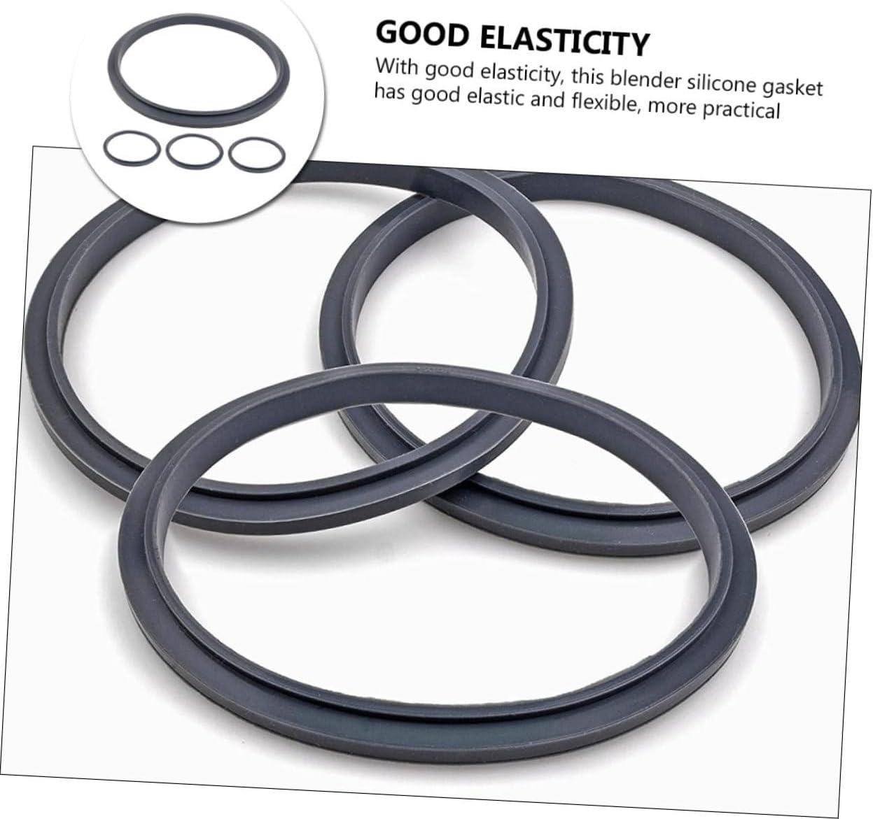 4pcs Juicer Parts Silicone Gaskets Seal Rings for Replacement Accessories