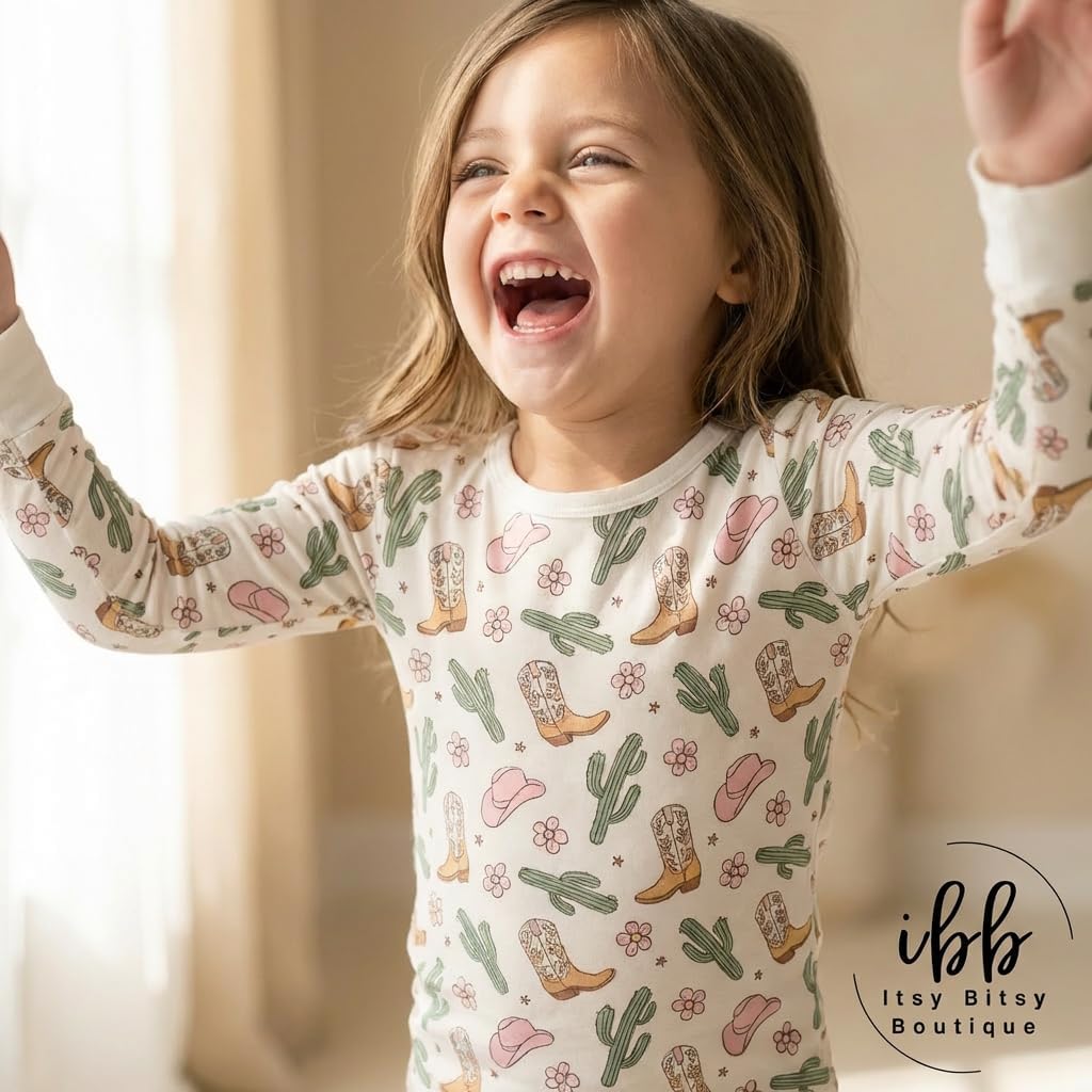 ITSY BITSY BOUTIQUE Viscose Bamboo Baby Pajamas - Boys and Girls Footie Sleeper Convertible 2-Way Zipper Sleeper