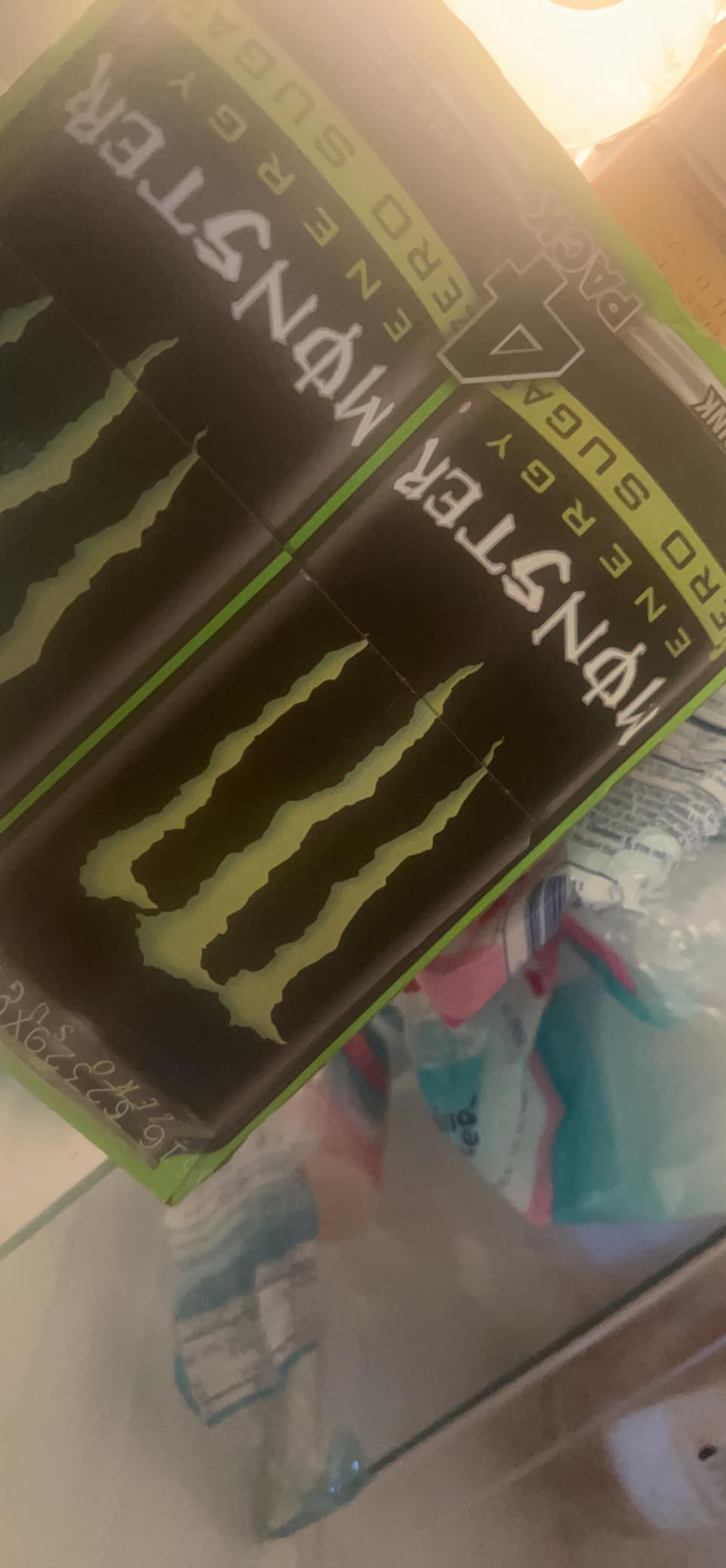 Monster Energy Zero Sugar, Low Calorie Energy Drink, 16