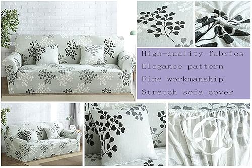 Miniatura 7 de GWTYR Fundas para sofá de 2341 plaza, en forma de L, protectores de muebles de gatos, funda protectora elástica estampada para sofá de sala de estar