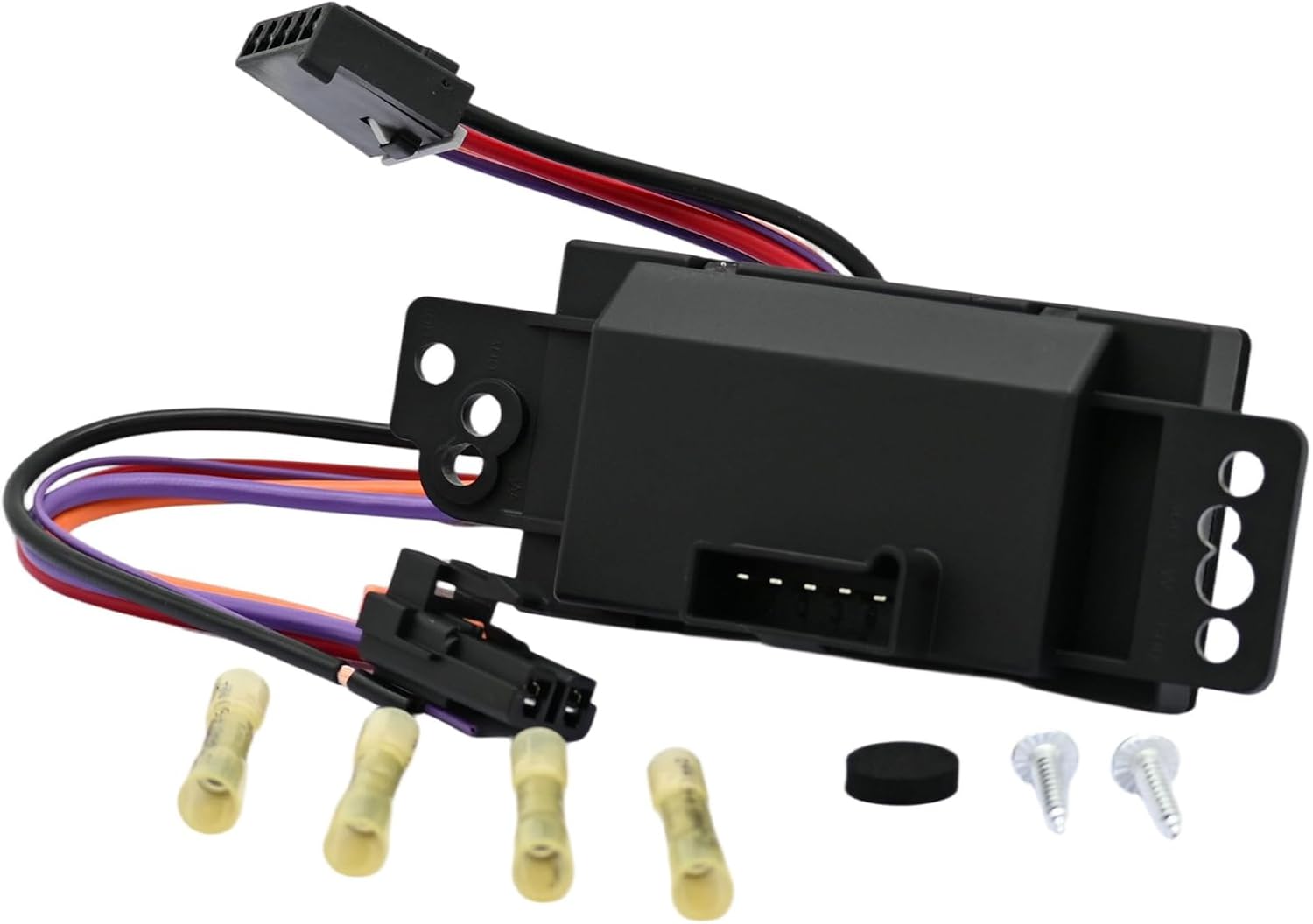 Blower Motor Resistor Compatible with Buick Allure Lacrosse 05-09 Chevy Impala Malibu Limited Monte Carlo 04-16 Compatible with Pontiac Grand Prix 04-08 Fan Control Module