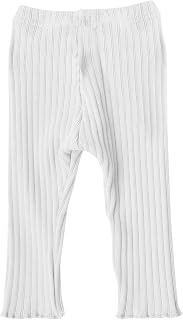 Leggings elegantes para bebês recém-nascidos meninos de algodão primavera outono sólido com nervuras calças compridas leggings elegantes para bebês meninos