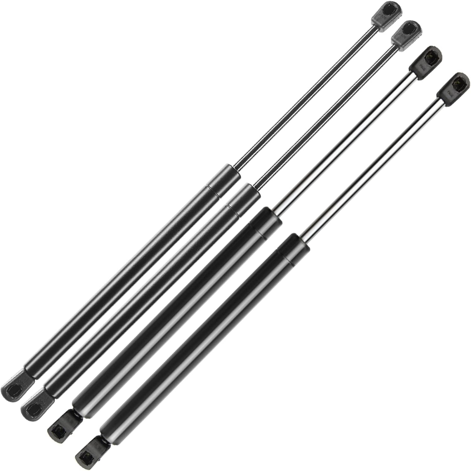 A-Premium Hood and Tailgate Lift Supports Shock Struts Compatible with Hyundai Santa Fe 2007-2012 Sport Utility 4-PC Set