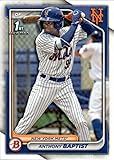 2024 Bowman Prospects Baseball #BP-141 Anthony Baptist New York Mets Officially Licensed MLB Trading Card (Stock Photo Shown, Card in Near Mint to Mint Condition)