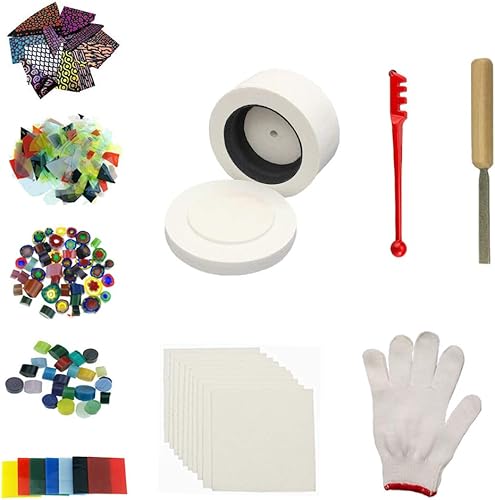 Pequeños kits de horno de microondas 10 unids Set de fusión de vidrio para herramientas de fabricación de joyas