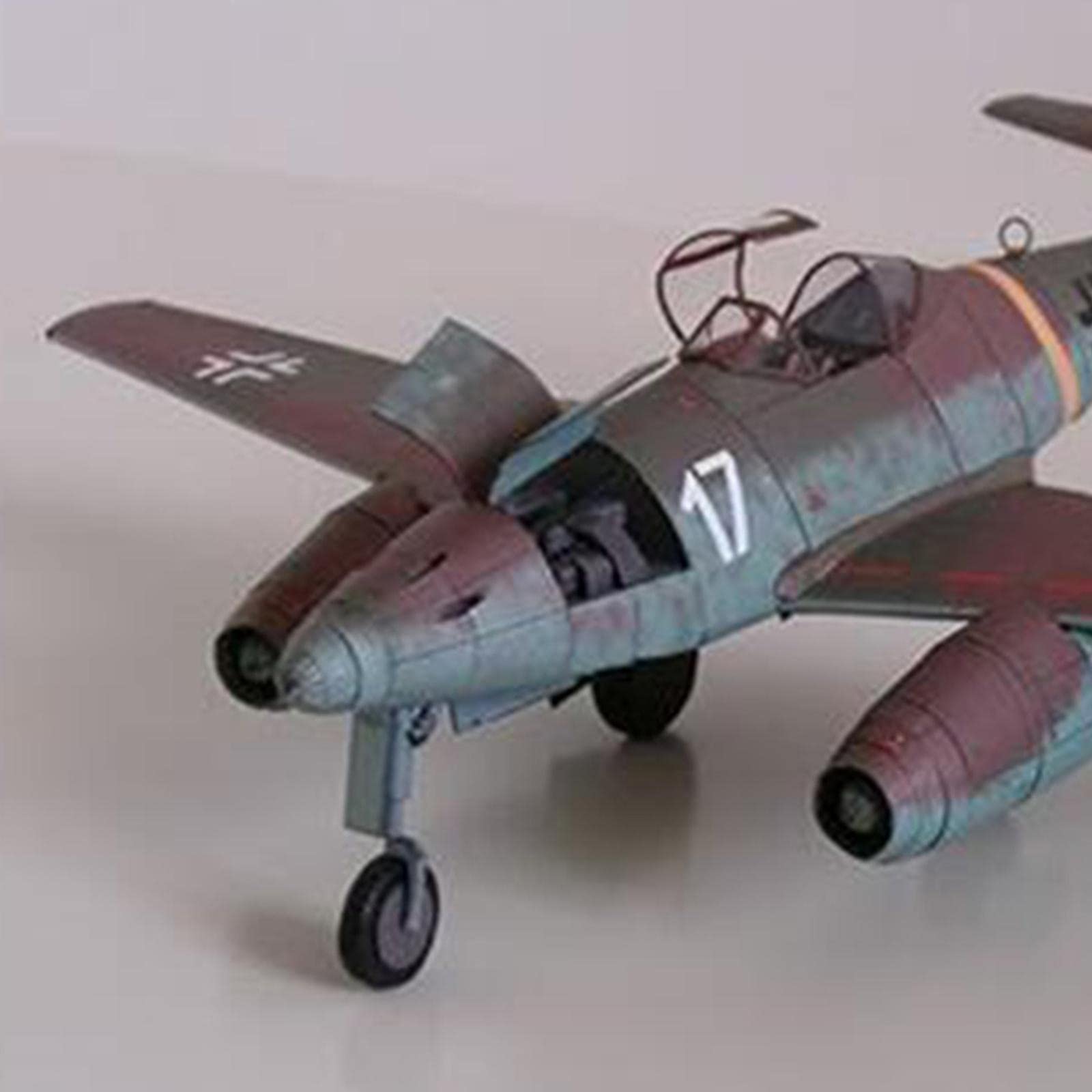 航空機モデルセット 4点 Amazon | Gazechimp 1:33 スケールドイツ 62 戦闘機モデル