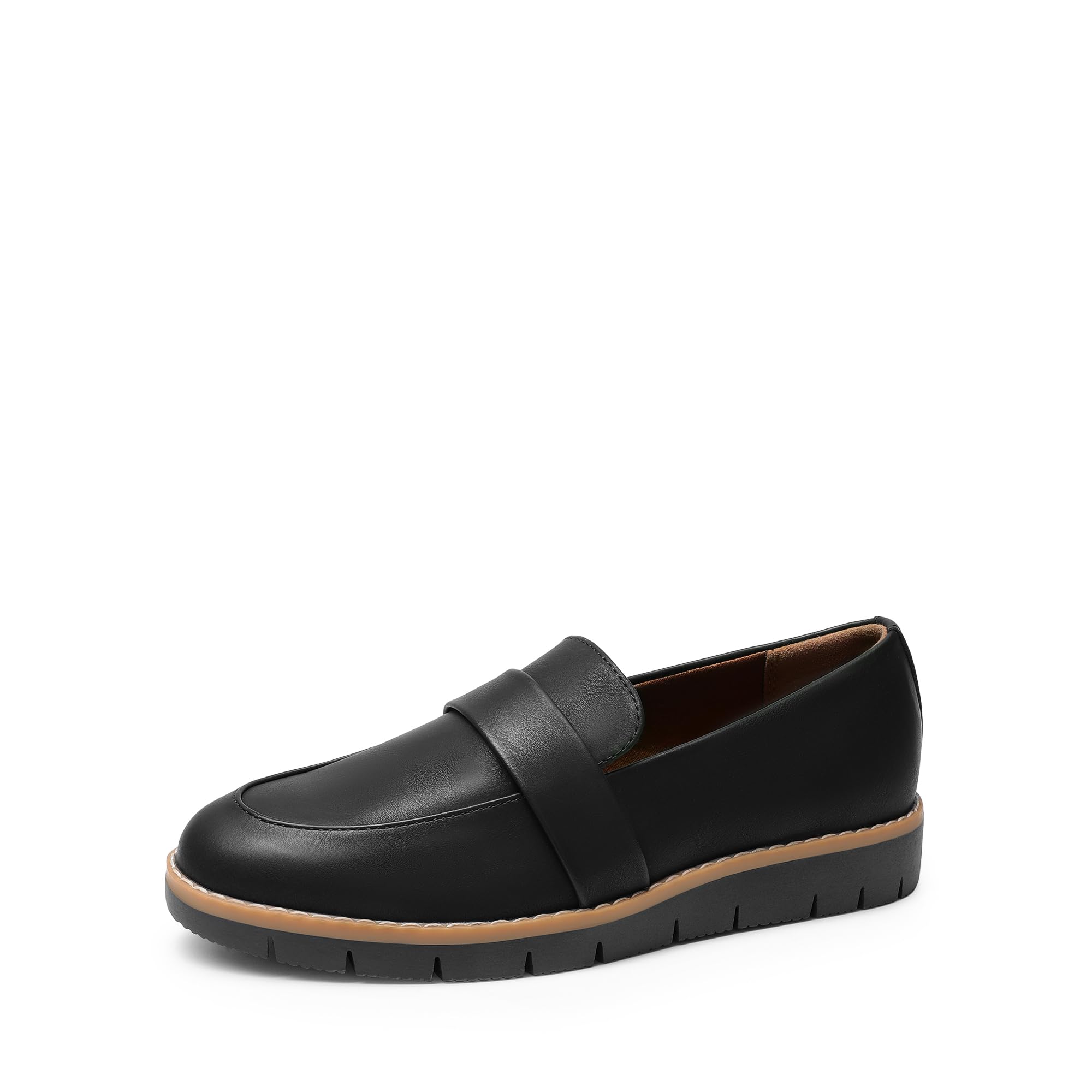 DREAM PAIRS Women's Loafers, Slip-On Business Casual Work Shoes