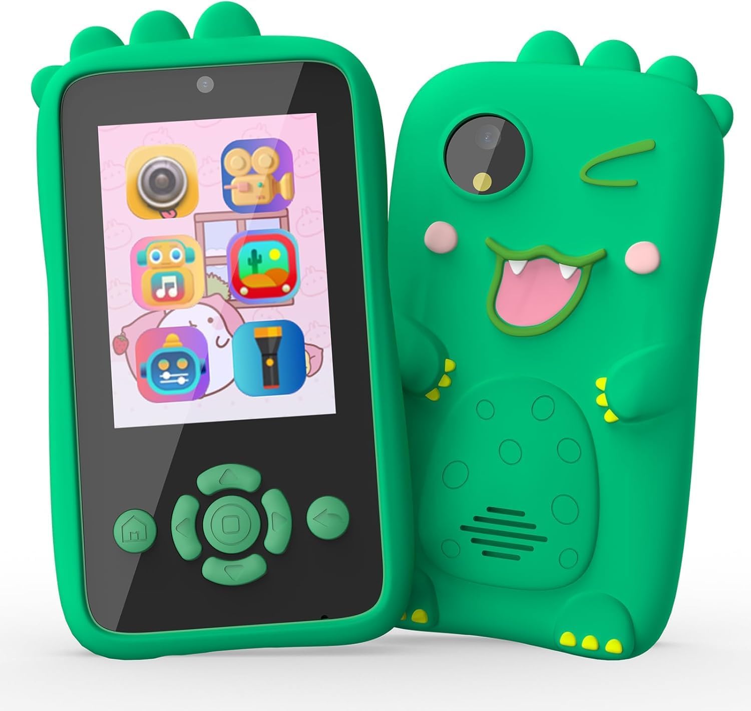 Bluedeal Kids Smartphone Toy with MP3 Player | Kids Mobile | Phone with Dual Camera | Selfi Phone Toy for Kids | 8 MP Camera | in-Built Games with 2.4" Screen | MP3 Mobile for Girls and Boys (Green) (B0D2DPLYPH) Amazon Price History, Amazon Price Tracker