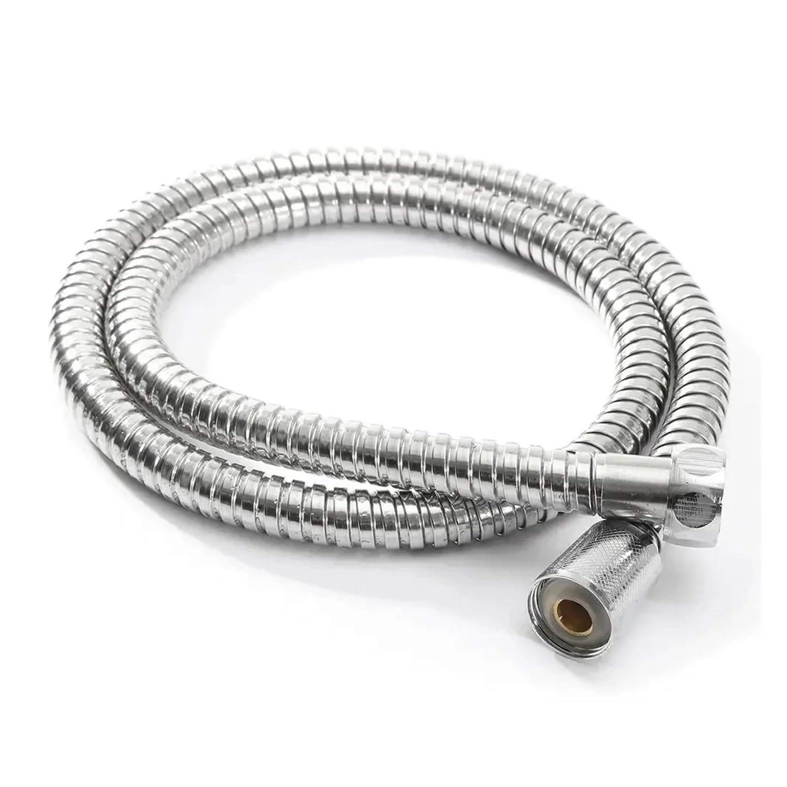 Manguera de ducha de acero inoxidable de alta presión, 1/2, flexible, antitorsión, universal, a prueba de fugas, para cabezal de ducha de mano (paquete de 2) y a prueba de exposición