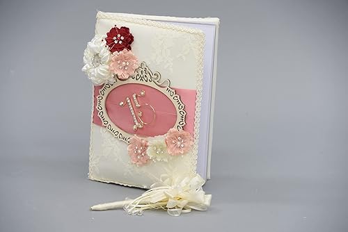 Vista 9 de A&C Quinceañeras and More Accesorios Juego de membrillo Sweet Sixteen Accessories Quinceañera bible Quinceañera Tosting Set 194 (álbum)