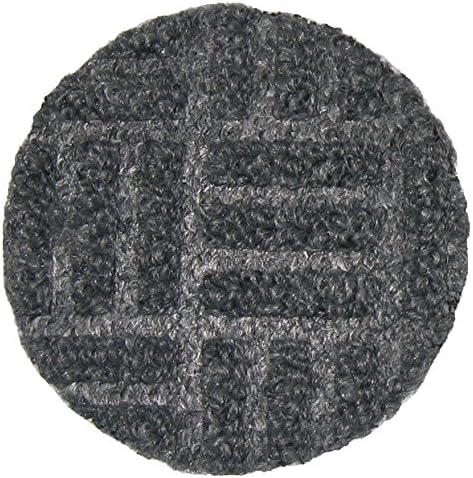 Waterhog Masterpiece Heavy Duty Basketweave Thunderstorm 2' x 3' Entrance Floor Mat - Gripper Backing for Carpeted Surfaces