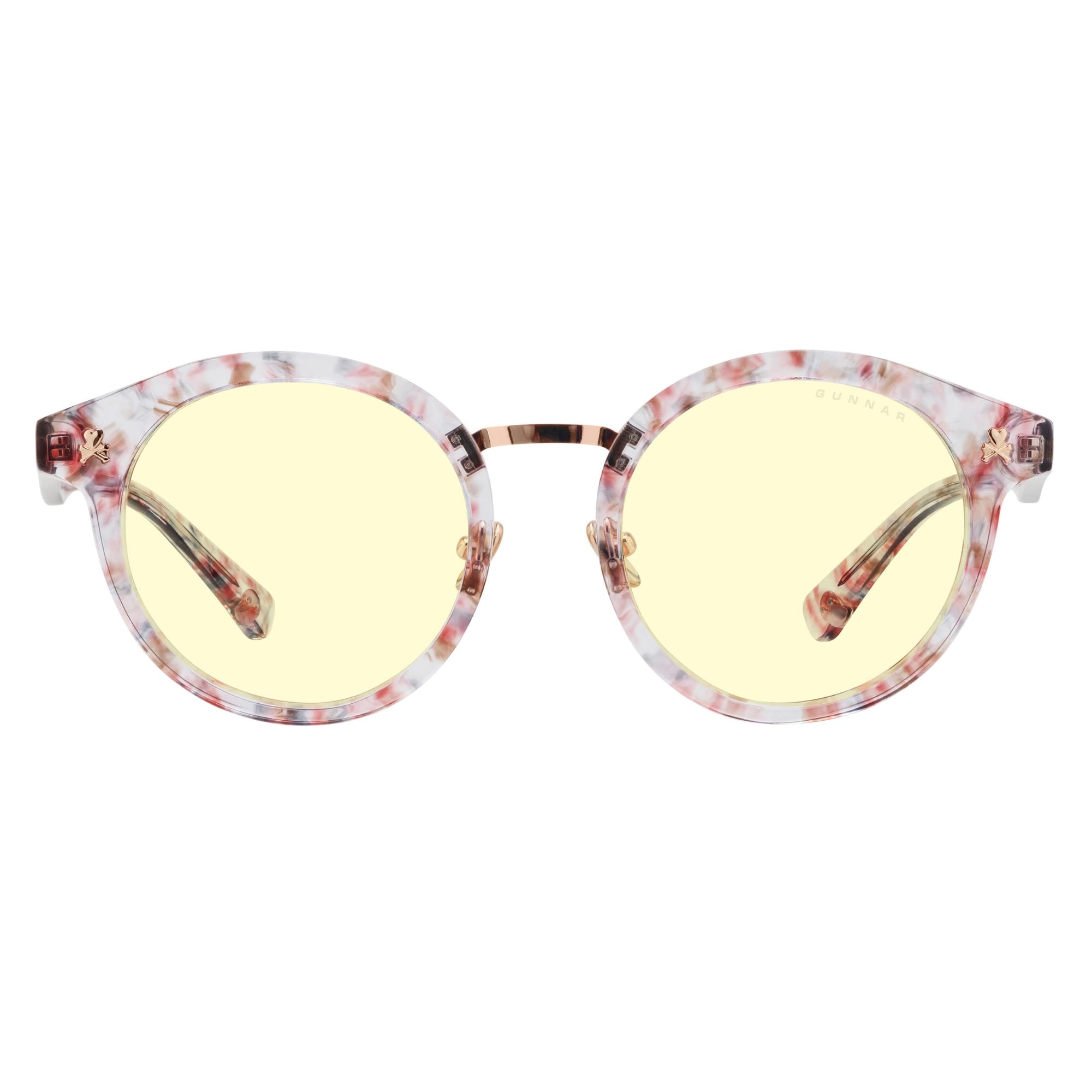 Gunnar x Tokidoki Blaulicht-Brille - Flower Power - Pink - Amber