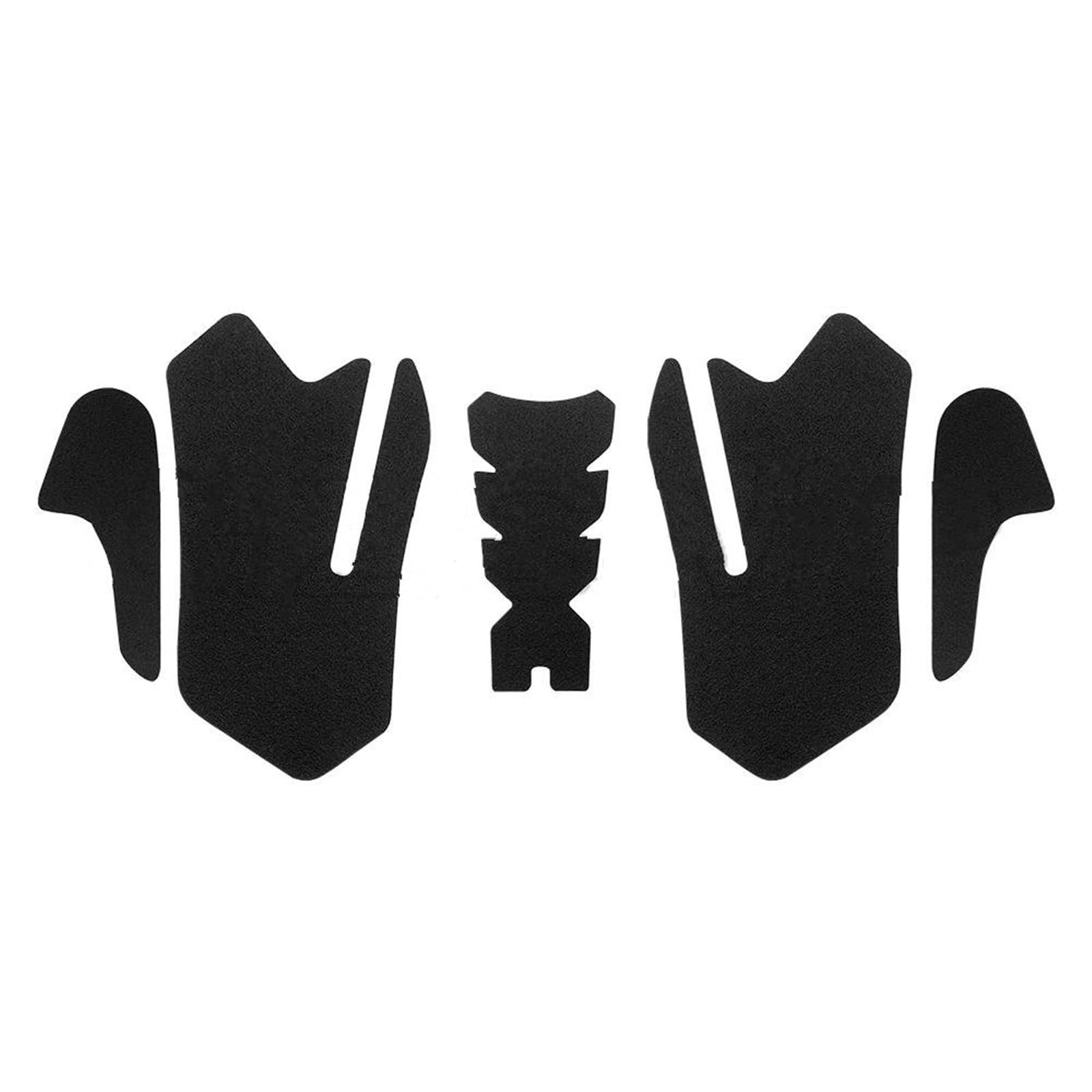 For Ducati For Panigale V2 899 959 1199 1299 Motorcycle Fuel Tank Stickers Grip Pads Traction Decals Anti-scratch(Black)