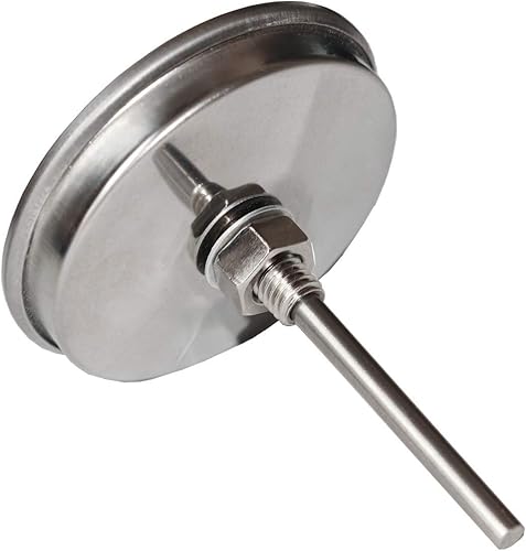 Miniatura 2 de Medidor de temperatura de parrilla de carbón de 3 pulgadas, medidor preciso para ahumador de parrilla de barbacoa, reemplazo para ahumadores de