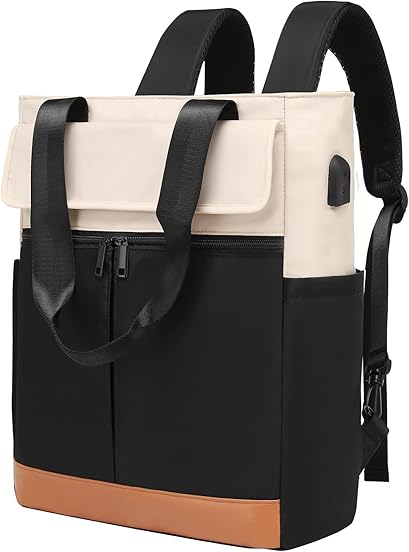 CYUREAY Women's Convertible Daypack Laptop Backpack. Best Laptop Bags for Women