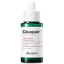 Dr。Jart+ Cicapair Tiger Grass 迷彩滴有色精华液 SPF 35,含积雪草 |肤色|韩国护肤彩妆混合,1。01 Fl 盎司