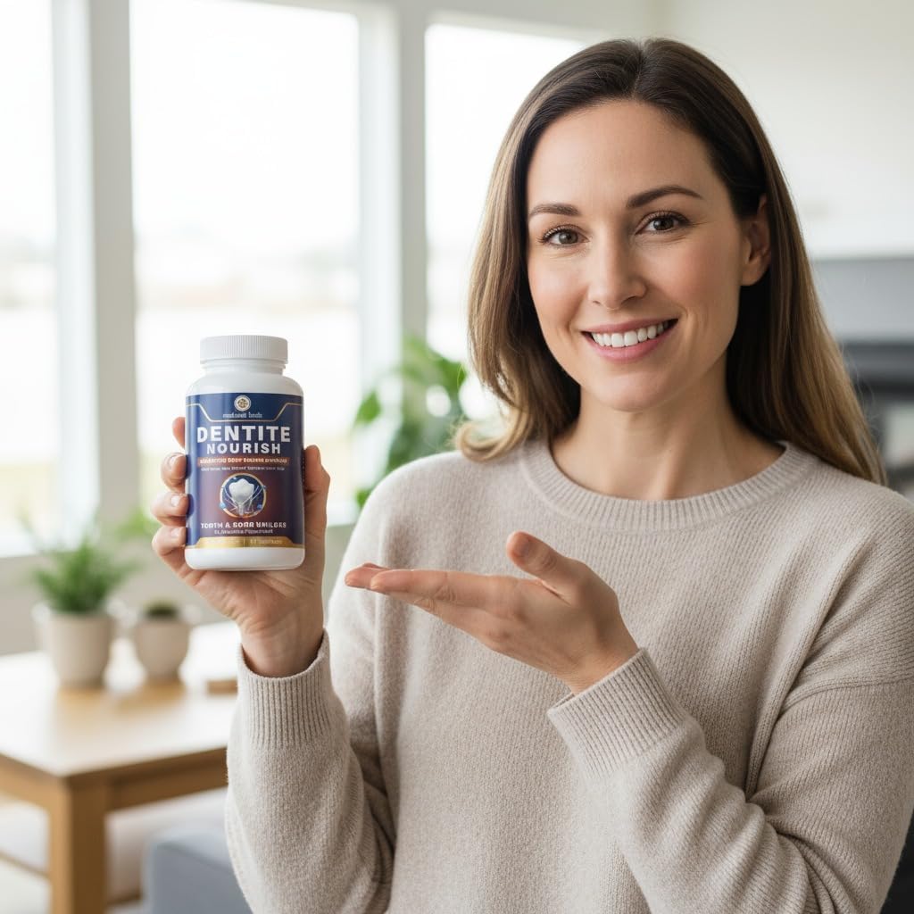 Medicinal Foods Dentite Nourish Tooth & Bone Builder | Ancestral Superfood for Enamel Repair & Bone Strength | Grass-Fed Beef Organ Complex | Build Healthy Teeth & Gums | 120 Capsules