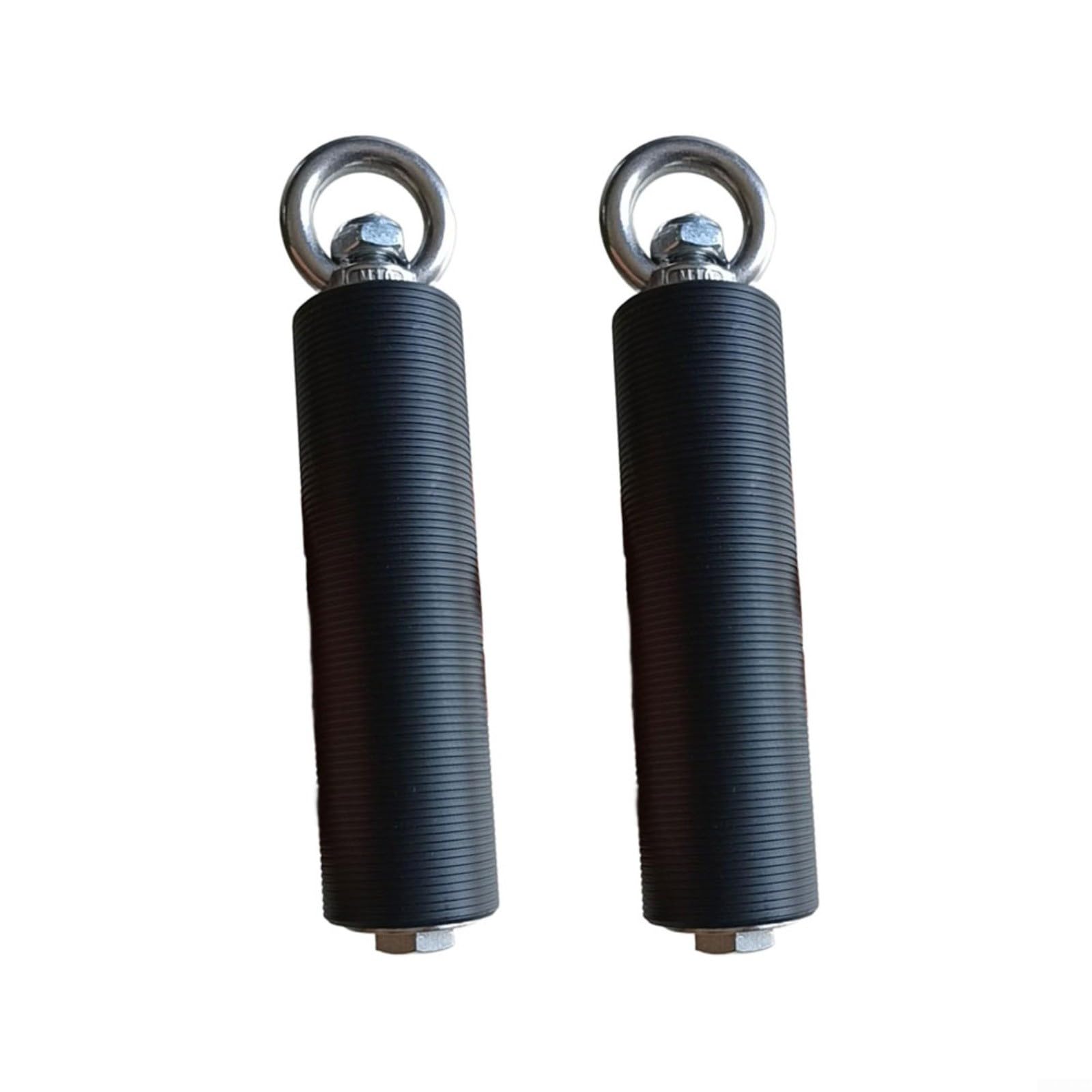 Juego de 2 asas de dominadas con cono cónico y agarres rectos para fitness, barras colgantes de hierro para mejorar los músculos del antebrazo y el rendimiento de escalada en casa