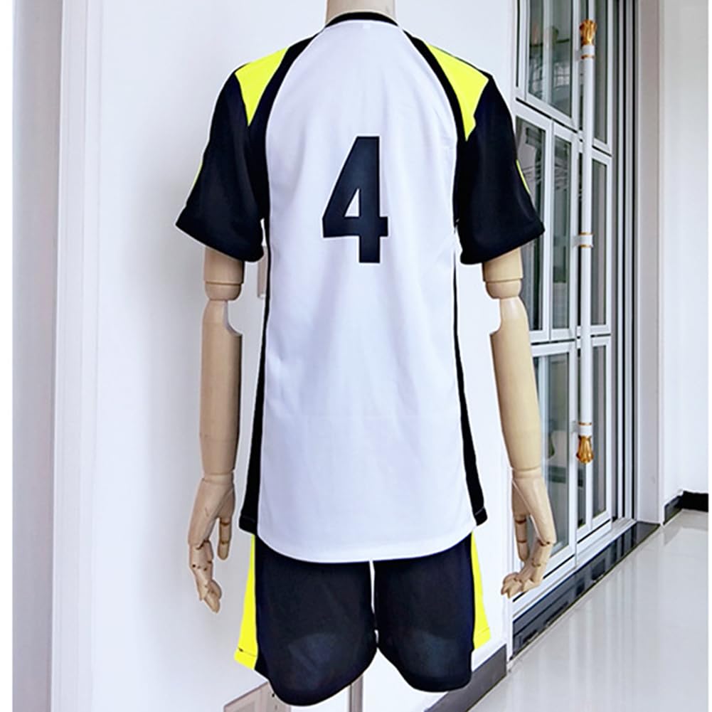 Haikyuu - Camiseta de manga corta y pantalones cortos de voleibol de la Academia Fukurodani, Kotaro, Bokuto/Akaashi Keiji