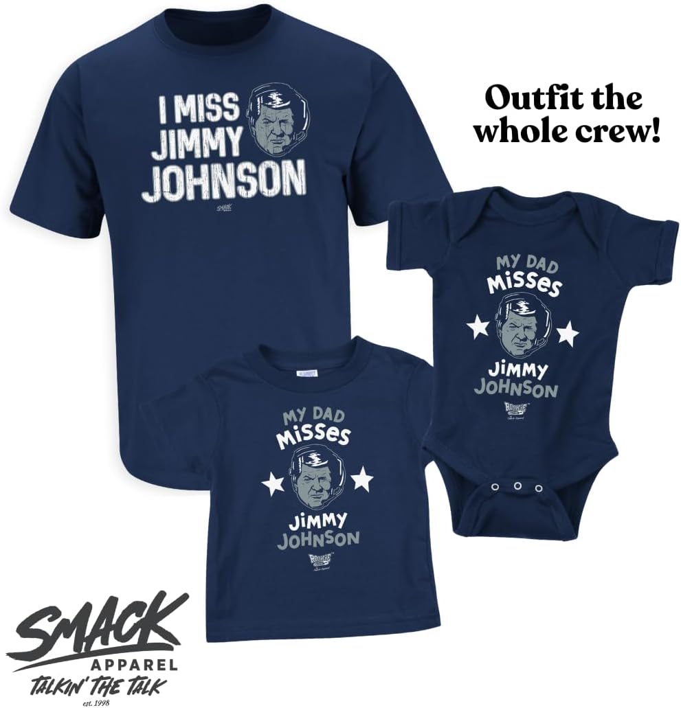 I Miss Jimmy Johnson T-Shirt for Dallas Football Fans (SM-5XL) - Image 4