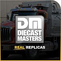 Vista 9 de Diecast Masters International HX620 Tandem Dump Truck with Pusher Axle + Ox Bodies Stampede Cab 1:50 Scale Model Semi Trucks Red by 71076