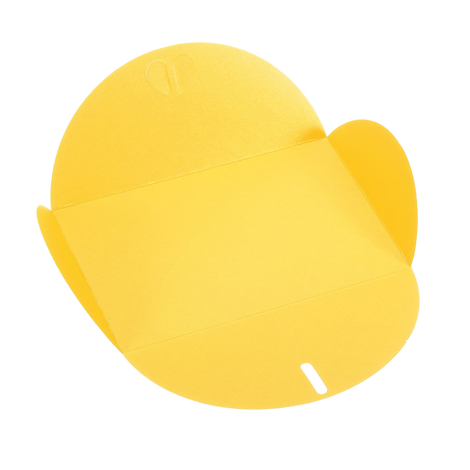 PATIKIL Gift Card Envelopes, 50 Pack Heart Shaped Clasp Photo Gift Card Holders Mini Envelope for Birthdays Weddings Yellow - Image 4
