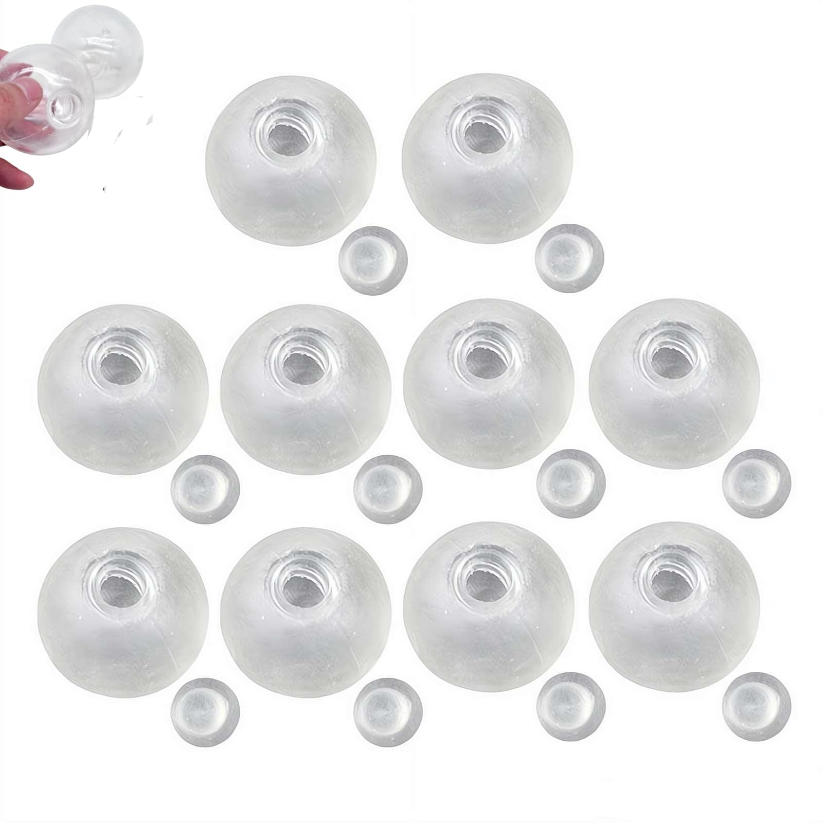 10PCS DIY Stress Ball Making Kit, Blank Pressure Ball Skin DIY Kit, 2026 NEW Vacuum Squeezing StressBall Making Kits, Make Your Own Fidget Pressure Balls for Adults