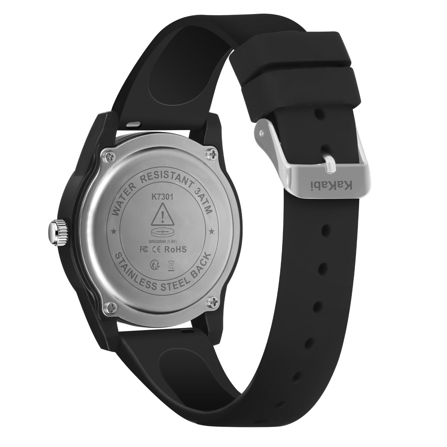 Reloj de pulsera unisex para hombre, estilo militar, deportivo, analógico, de cuarzo, casual, con cómoda correa de silicona, 24 horas, resistencia al agua hasta 30 m