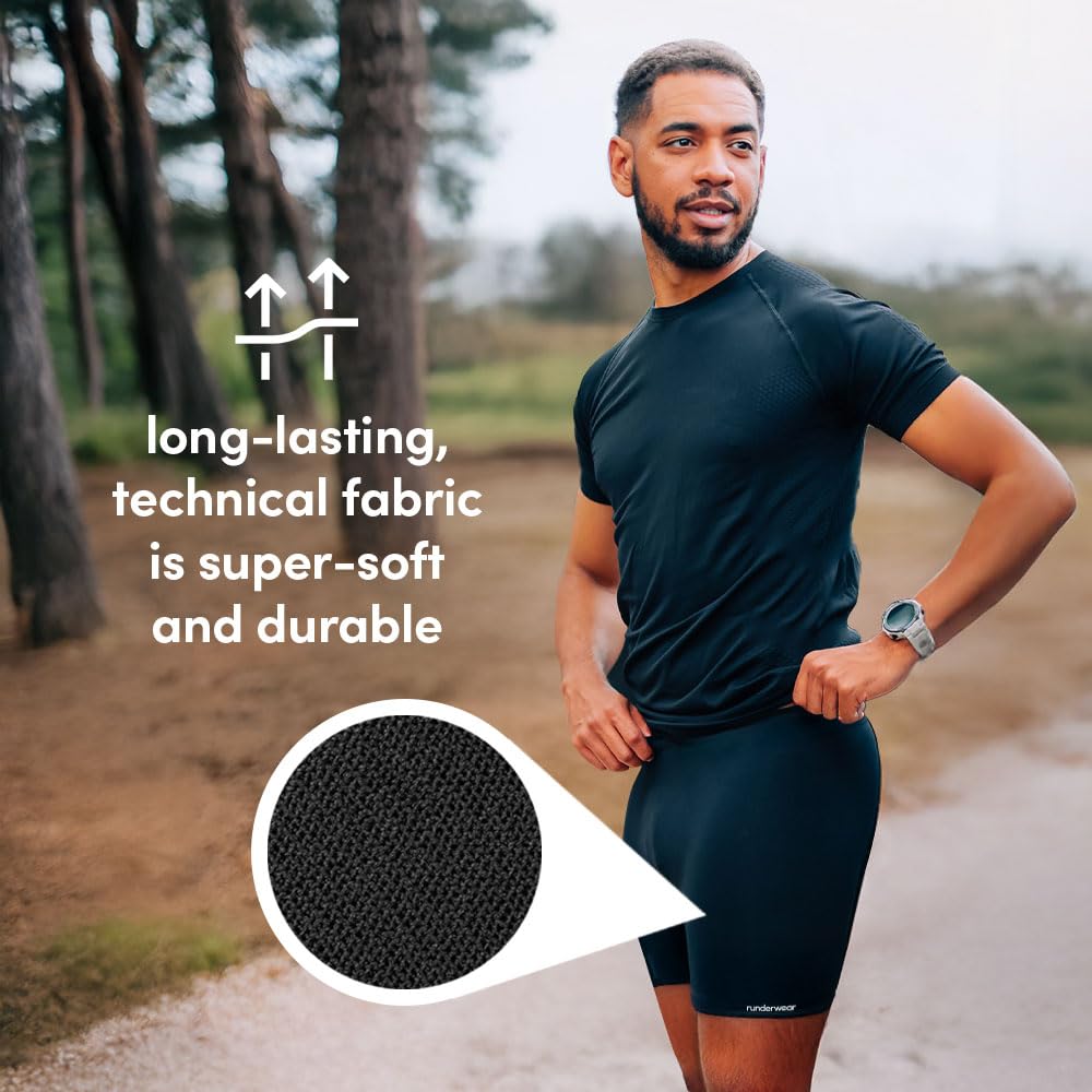 Runderwear sous-vêtements de Performance sans Frottement Boxer Homme