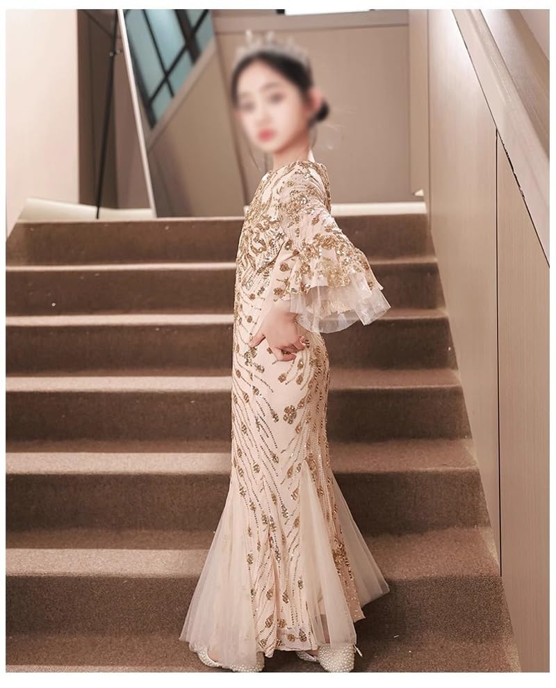 Vestido de Princesa Sirena para Niñas miniatura 3