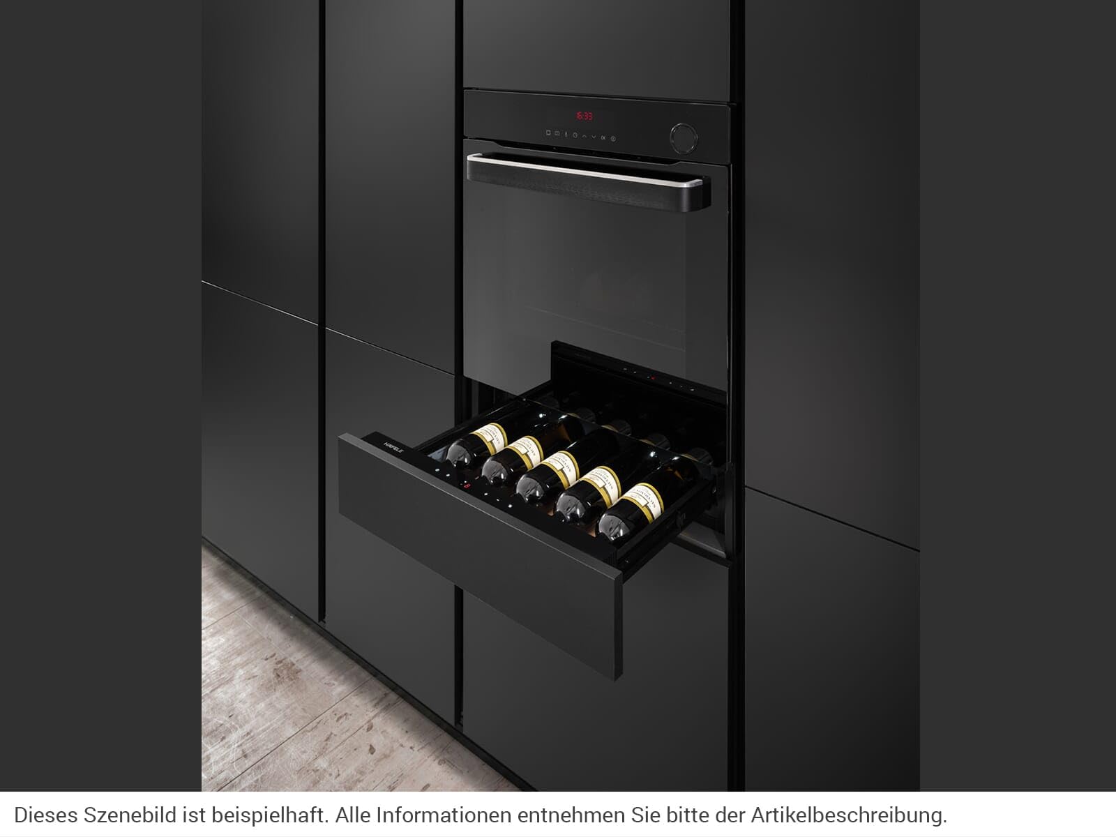 HÄFELE Assedo RIW34Sd14da Einbau-Weinkühlschublade