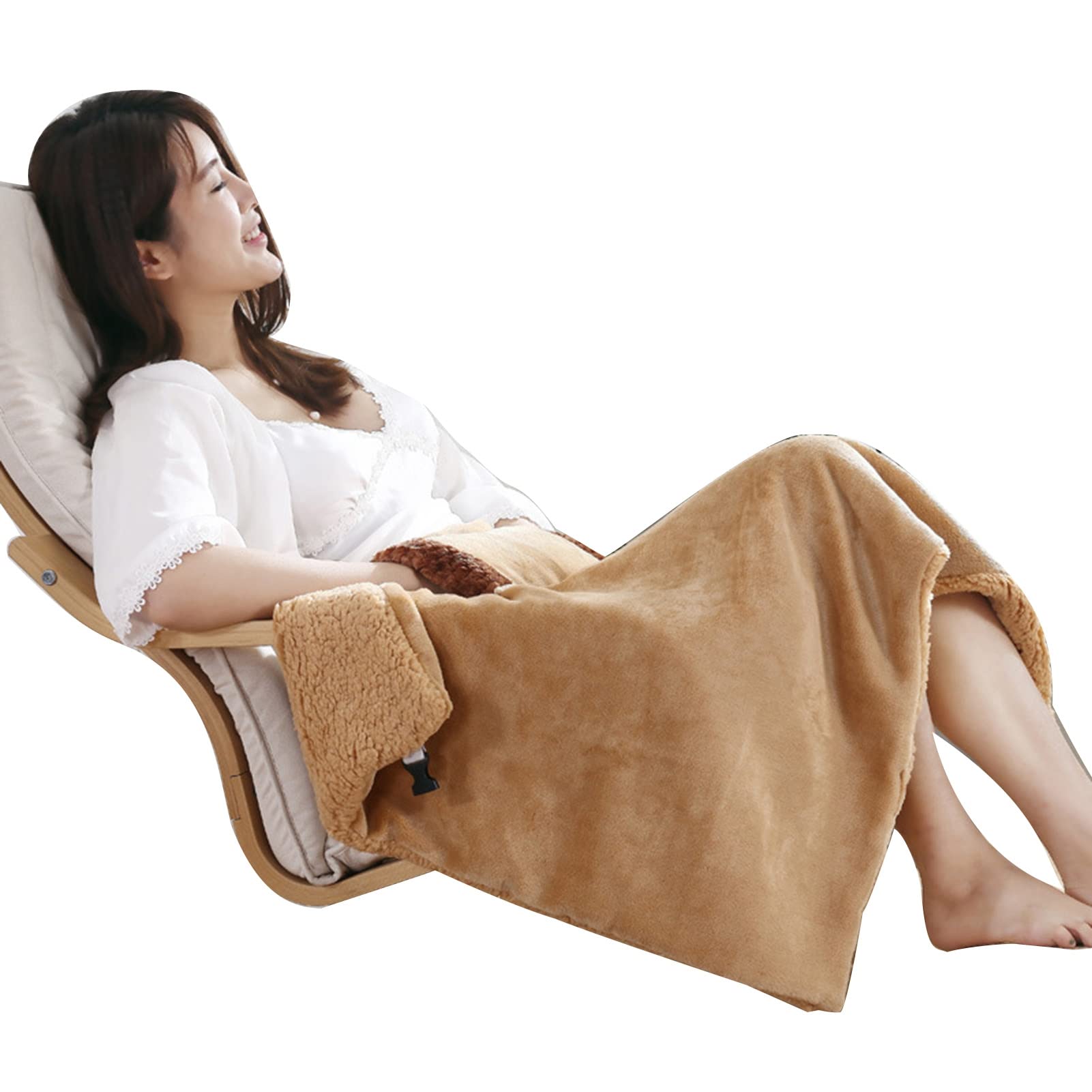 Amazon.com: Electric Heating Blanket, Multifunctional Winter Warm USB Heated  Electric Blanket Home Office Travel Rug Camel : Home u0026 Kitchen