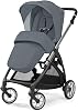 Inglesina Electa One Hand One Hand Folding and Opening Two Way Baby Stroller Union Gray