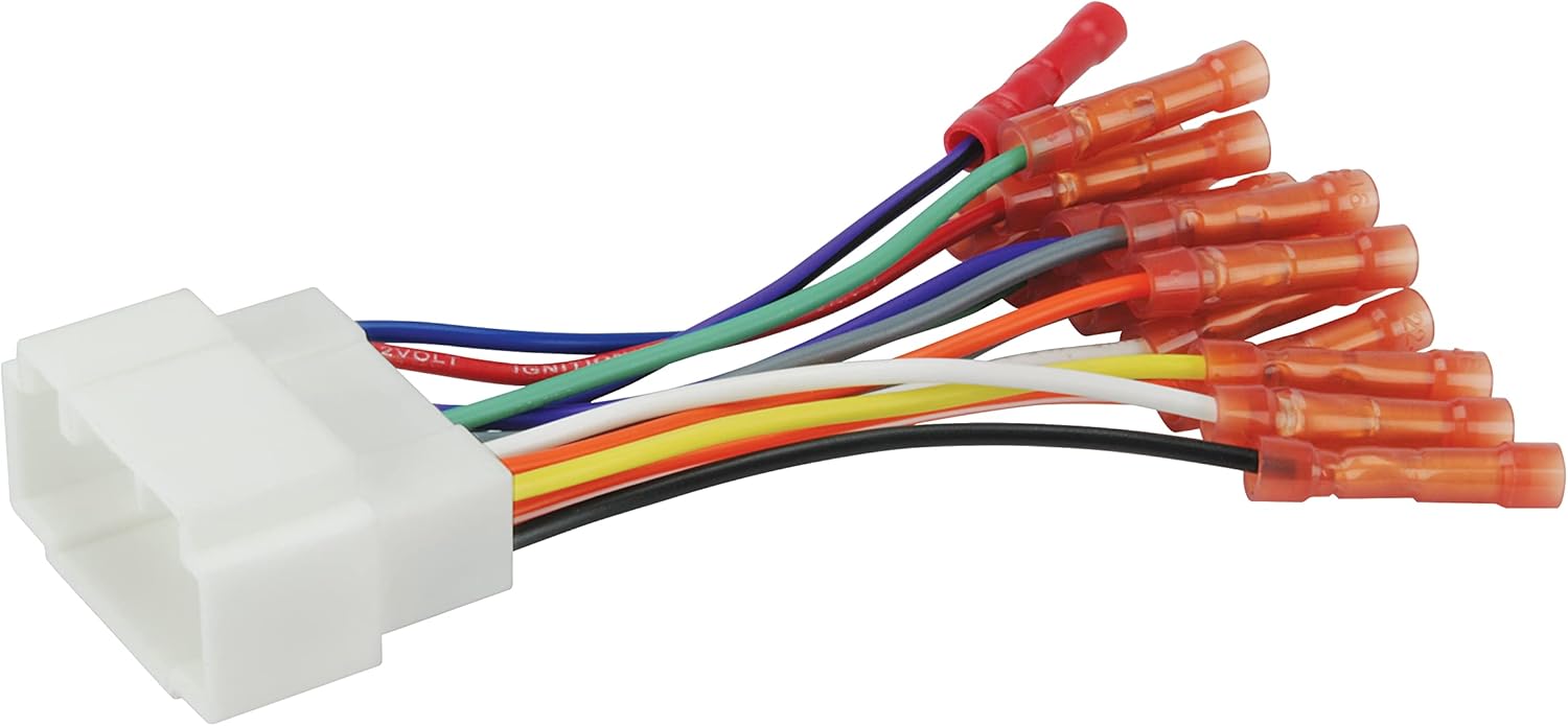 Scosche HA08BCB Compatible with Select 1998-08 Honda Power/Speaker Connector / Wire Harness for Aftermarket Stereo Installation with Color Coded Wires and Pre-installed Wire Connectors : Everything Else