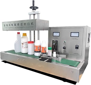 Bottle Cap Sealer, Automatic Aluminum Foil Sealing Machine 2200W Induction Sealing Machine, Electromagnetic Induction Sealer for Bottle Diameter 15-120mm Plastic Glass Bottles,20-70mm