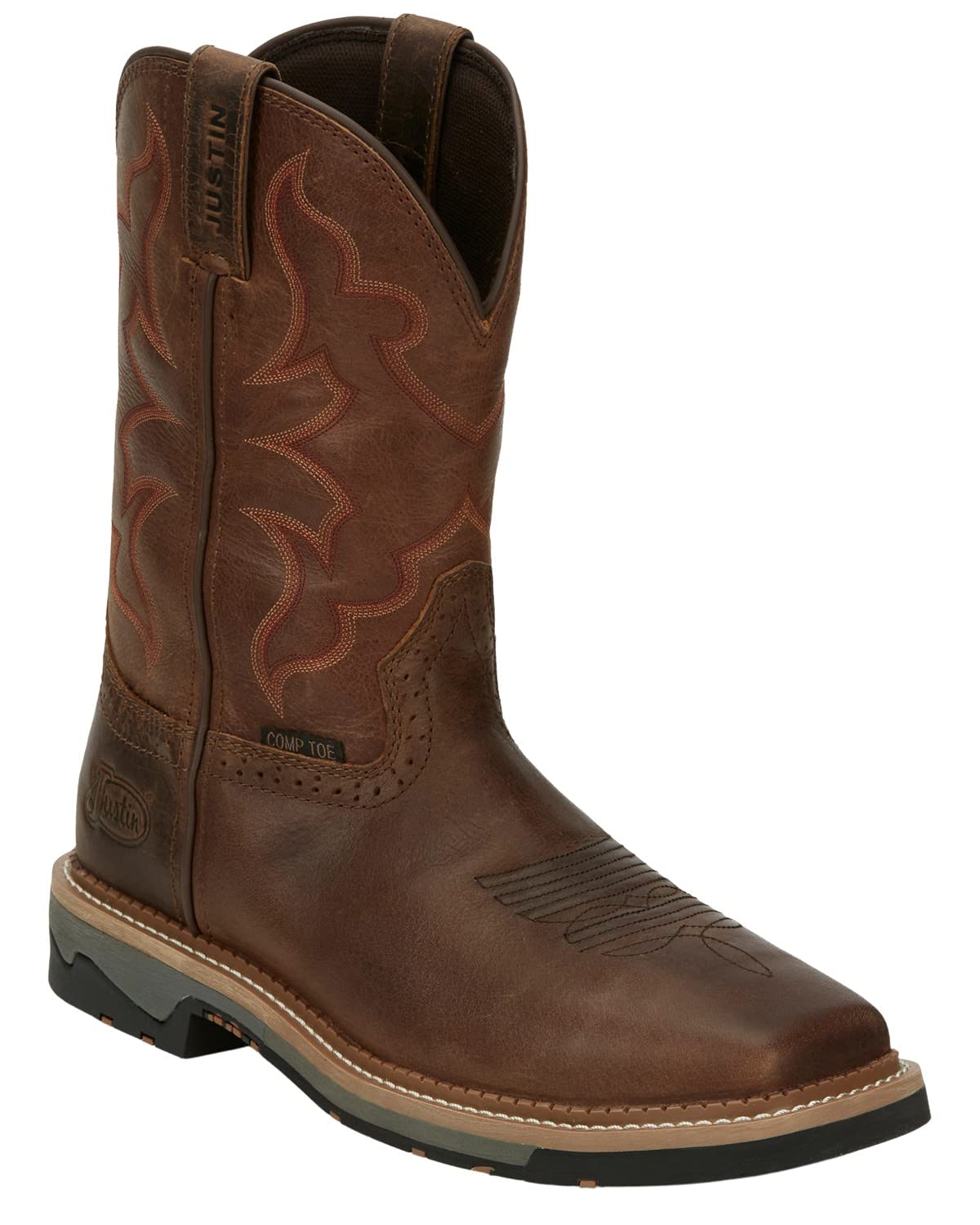 Justin Men's Boot Barn Carbide Western Work Composite Toe - Mj2201