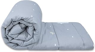 Zenssia Ultra Soft Cotton Toddler Quilt - Breathable Light Weight and Warm Baby Crib Comforter Multiple Color with Diamond...