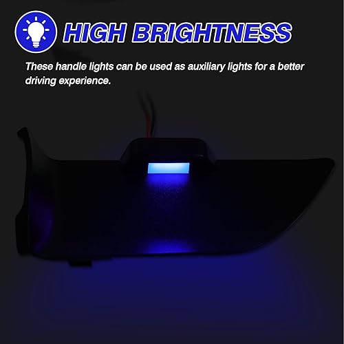 Miniatura 9 de Powerty Compatible con luz LED Toyota Camry 2024 2023 2022 2021 2020 2019 2018 manija interior de la puerta cuenco, iluminación ambiental, lámpara